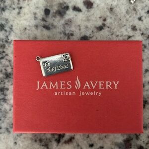 James Avery enamel love letter charm